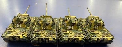 4pc DRAGON ARMOR HOBBY WAR MASTER 1:72 German Panther Ambush Camo - Image 1 of 4