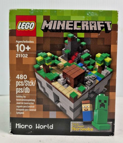 Retired LEGO 21102 Minecraft Cuusoo Micro World NEW FACTORY SEALED