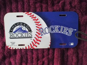 Colorado Rockies Fans Souvenir Memorabilia MLB Vanity License Plate - Picture 1 of 1