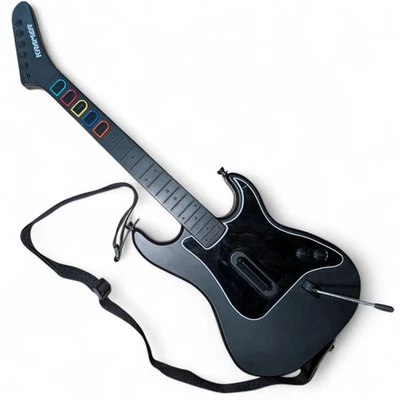 Playstation 2 PS2 Guitar Hero Kramer Striker Rojo Octano Inalámbrico Sin Dongle Foto 1 de 4