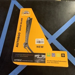 QUALITY Premium All-Season 26" + 22" Windshield Wipers Blades pair for front ... - Picture 1 of 4
