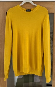 John Smedley ‘Hatfield’ Men’s Sweater – Size M – Yellow – New Mr Porter RRP £210 - Picture 1 of 6