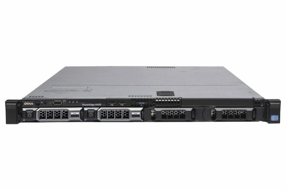Dell PowerEdge R420 2x Six-Core E5-2440 2.40GHz 128GB Ram 2x 600GB HDD Server - Image 1 of 1