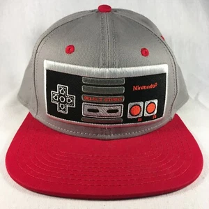 Nintendo Entertainment System NES Controller Gray Adjustable Baseball Cap Hat - Picture 1 of 9