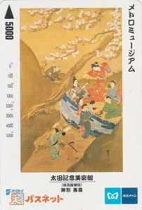 Carte JAPON - ART PEINTURE - MUSIQUE MUSIC / MUSEE - METRO MUSEUM JAPAN card - Imagen 1 de 1