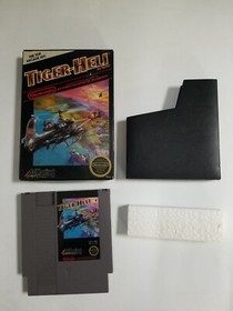 Tiger-Heli (Nintendo NES 1987) en caja, espuma EXCELENTE ESTADO