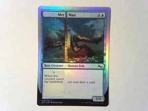 Foil Mer Man Unstable - Magic the Gathering Mtg - Blue - Picture 1 of 1
