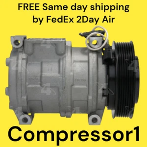 Compresor de aire acondicionado para Jeep Grand Cherokee 4,0 L 1993 1994 1995 1996 - Imagen 1 de 2