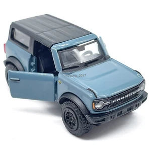 1/64 Scale Doors Open Ford Bronco Model Car Diecast Toy Cars for Boys Kids Gifts - Picture 1 of 10