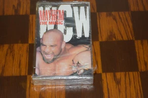 SEALED WCW Mayhem The Music Cassette Tape - Vintage rare Wrestling 90s - Picture 1 of 3