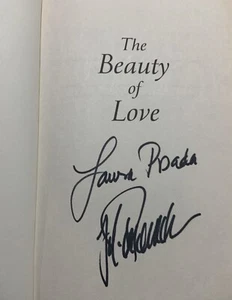 Jorge Posada SIGNED AUTOGRAPHED The Beauty Of Love x2 NY Yankees Hardcover 1stEd - Picture 1 of 4