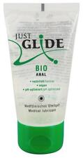 Just Glide BIO Anal 50 ml, veganes Gleitgel, Gleitmittel, Waeerbasis, fettfrei