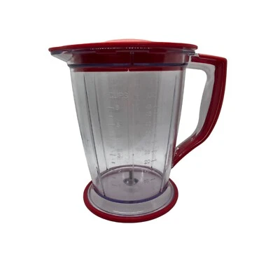 Jarra procesadora de alimentos Ninja con tapa de repuesto roja QB750RS 400 vatios Foto 1 de 4