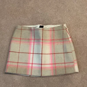 GAP KIDS GIRLS PLAID SKIRT,8, LINED, SIDE ZIP, PART WOOL, VERY NICE - Picture 1 of 3