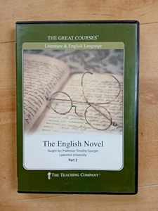 The English Novel - Part 2. Professor Timothy Spurgin. 12 Lectures. 6 Audio CDs - Picture 1 of 5