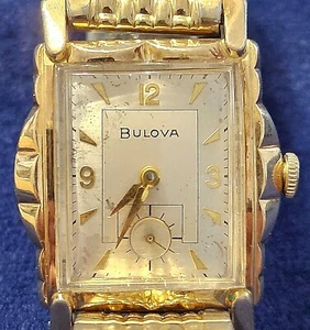 1960 VINTAGE BULOVA HERREN MECHANISCHE ARMBANDUHR LAUFEN UND GUT AUSSEHEN - Bild 1 von 10