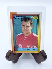 1990 Topps Baseball Tyler Houston Rookie RC #564 Atlanta Braves #1 Draft Pick