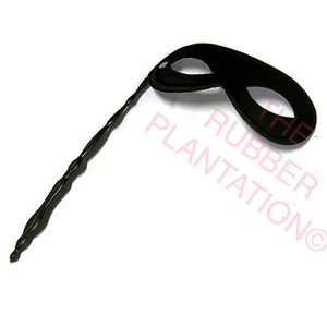 LADIES OR MENS MASQUERADE MASK ON A STICK EYEMASK EYE BALL HALLOWEEN FANCY DRESS - Picture 1 of 1