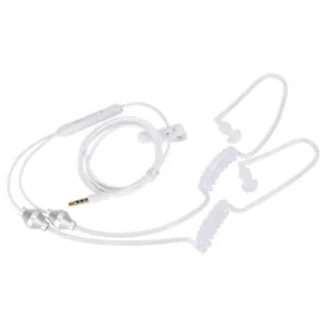 3.5mm Mobile Phone Double Spiral Earphone Anti Radiation Air Acoustic Tube E - Picture 1 of 8