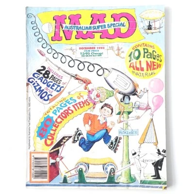 AUSTRALIAN MAD MAGAZINE - GADGETS & GIZMOS SUPER SPECIAL NO.87 December 1993 - Image 1 of 4