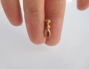 Rare Early 1900s Art Deco 14K Gold Cowboy Spurs Eckfeldt Ackley Pendant Charm 🤠 - Picture 1 of 22