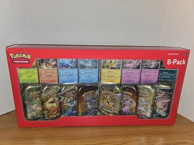 Pokemon TCG Prismatic Evolutions Costco 8 Mini-Tin Bundle w/ Promo Cards NEW - Image 1 of 3