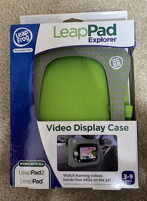 Leap Frog Accessories Leap Pad Explorer 1 & 2 Video Display Green Case NEW - Image 1 of 3