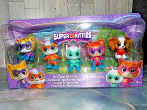 Disney Super Kitties Hero Squad Junior Juego de 5 figuras Superkitties 2024 - Imagen 1 de 4