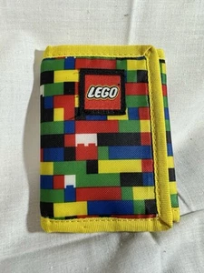 LEGO Brick Wallet Tri-Fold For Kids (or COOLS) Hook-and-Loop Latch - Picture 1 of 5