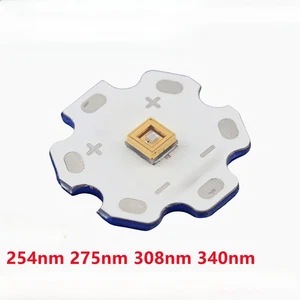 UV LED Chip + PCB Board UVA UVB 2W-3W 3535 5-7V 350MA 280nm 310nm 330nm LED Lamp - Picture 1 of 4