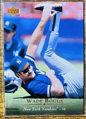 1995 Upper Deck #445 Wade Boggs New York Yankees HOF Legend NM-MT - Image 1 of 2
