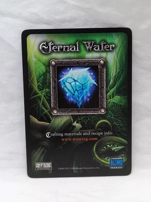 Wow Tcg Eternal Water Crafting Card - Image 1 of 4