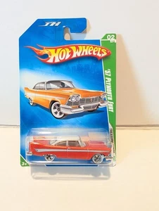 Hot Wheels Treasure Hunts '57 Plymouth Fury New On Card - Picture 1 of 6