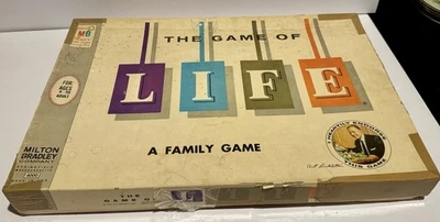 Juego de Mesa 1960 The Game of Life MB COMPLETO Vintage 1ª Edición 4000-X  Foto 1 de 4