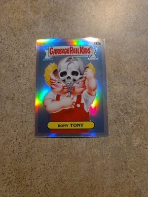BONY TONY Refractor 132A Garbage Pail Kids 2021 Topps Chrome Series 4 SILVER - Image 1 of 2