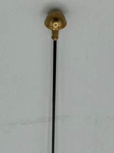 14k Gold Mushroom Top 6,5" Hutnadel vor 1915 - Bild 1 von 5