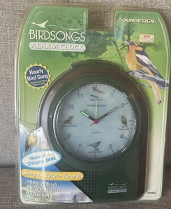 Vtg. Soundesign Birdsongs Alarm Clock 3106Q - Picture 1 of 3