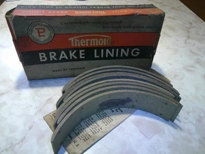 NORS Front & Rear Brake Linings 1938 1939 1940 Hudson Model 112 Six,  40P 40T - Picture 1 of 8