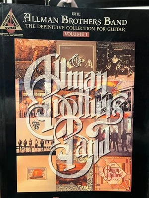 Cancionero de guitarra The Allman Brothers Band The Definitive Collection Vol 1 y 2 y 3 Foto 1 de 4