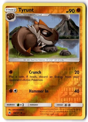 Tyrunt Reverse Holo Uncommon SM - Forbidden Light 68/131 LP - Image 1 of 2