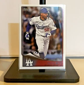2025 Topps Flagship Collection - Mookie Betts #91 Los Angeles Dodgers - Picture 1 of 2