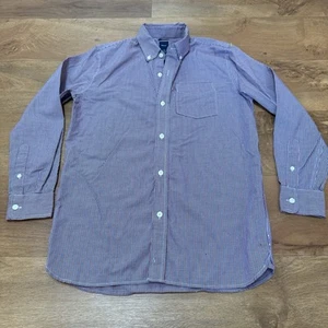 Youth Size XXL Gap Kids Red White & Blue Check Print Button Down L/S Shirt EUC - Picture 1 of 6