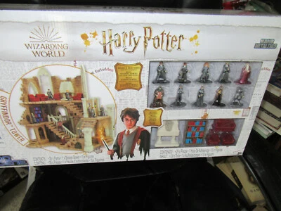 Harry Potter Nano Escena Figuras de Metal Paquete Valor Torre Gryffindor Exhibición 10 Figuras Foto 1 de 2