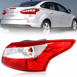 Right Tail Light Assembly For Ford Focus Sedan 2012-2014 Outer Rear Lamp Halogen - Picture 1 of 7