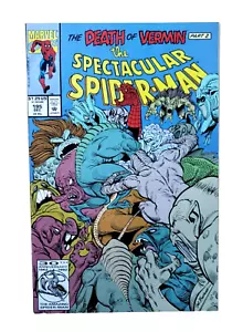 1992 Marvel Comics The Death Of Vermin Part 2 The Spectacular Spider-Man #195 MT - Imagen 1 de 9
