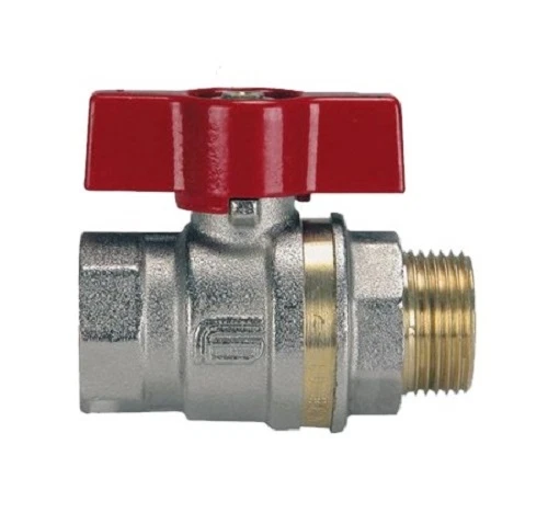 EFFEBI ASTER VALVOLA A SFERA IN OTTONE A FARFALLA MF IN ACCIAIO 1/2"-3/4"-1"