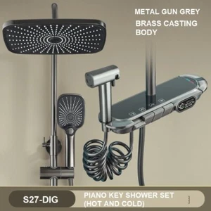 Geobella S27 Luxury Shower System Hot Cold Mixer Shower Set Bathroom - Picture 1 of 7