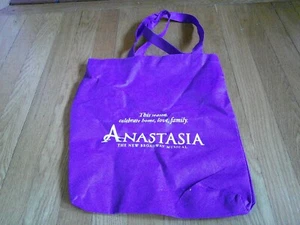 Anastasia Broadway musikalische Einkaufstasche Beuteltasche wiederverwendbar Zuhause Liebe Familie Sammlerstück - Bild 1 von 8