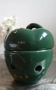 *Duftlampe*Öllampe*Duftöllampe*Aromalampe* Teelicht Bratapfelofen grün - Bild 1 von 5