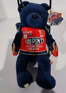 NASCAR Jeff Gordon #24 8" Plush Bear Bean Team Speed New - Picture 1 of 9